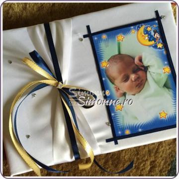 Caiet de amintiri botez personalizat Guestbook