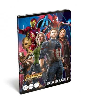 Caiet de lectii A/5 cu design Avengers