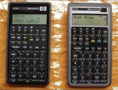 Calculator stiintific HP, WP 34S, RPN Scientific