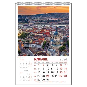 Calendar de perete Orasele lumii