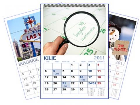 Calendar personalizat de perete CALP0002