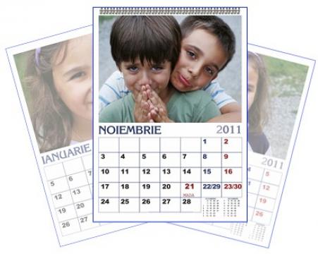 Calendar personalizat de perete CALP001