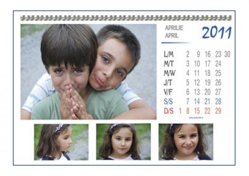 Calendar personalizat de perete CALP014