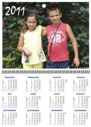 Calendar personalizat de perete CALP021