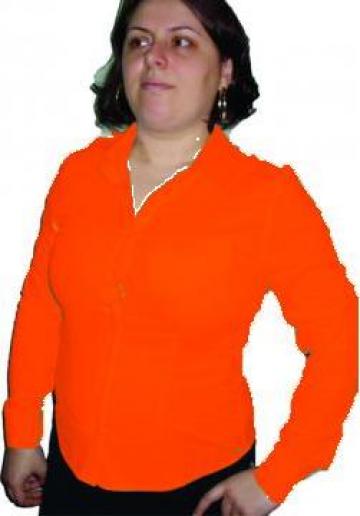 Camasa dama portocalie