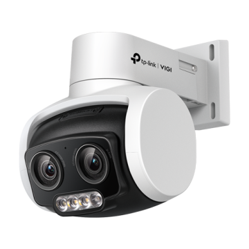 Camera IP PT, Dual-lens, 4MP, Full-Color, VF 4-12mm, IR 30m
