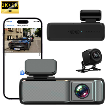 Camera auto DVR, 1080P, DashCam Full HD, discreta, compacta