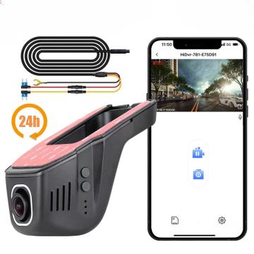 Camera auto DVR, 2K, 1440P, Dashcam Ultra HD, discreta