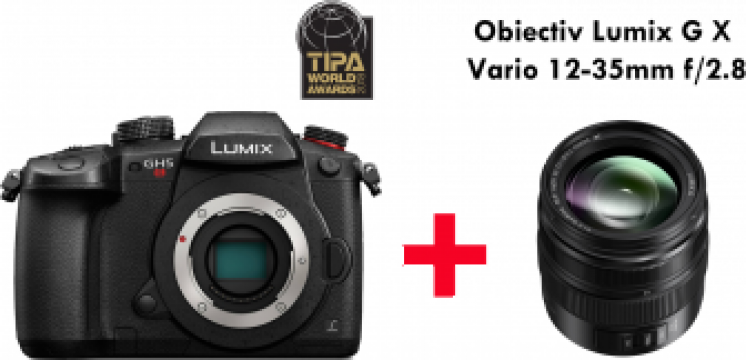Camera foto Panasonic Lumix DC-GH5S + obiectiv Lumix G X