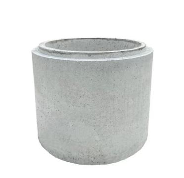 Camin - tub - din beton rotund 100 cm, h 100 cm