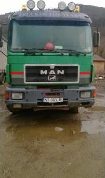 Camion Man transport busteni