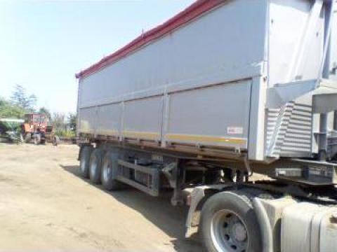 Camion TIR Man + bena cereale aluminiu