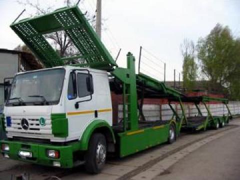 Camion transport auto Mercedes 1834