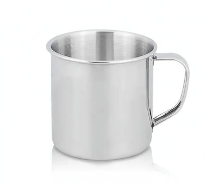 Cana inox Aisi 304 cu toarta, 280 ml
