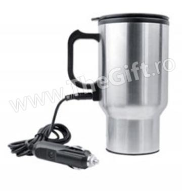 Cana termos pentru masina, alimentare 12V