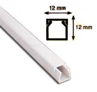 Canal cablu PVC 12x12 Viking Strong / 2m