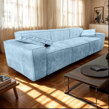 Canapea modulara, cu 3 locuri - Baby Blue, Velora