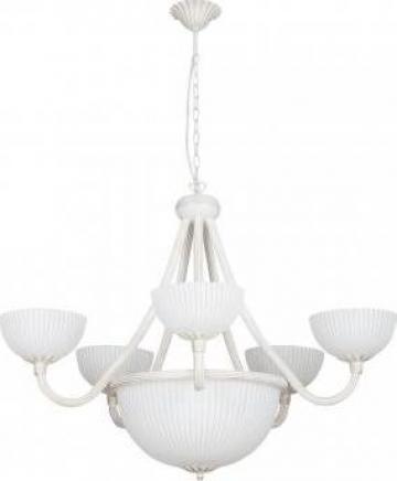 Candelabru Baron white 8