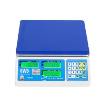 Cantar comercial SWS PMK 6/15/30 KG - acumulator (RS232)