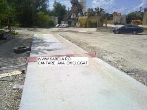 Cantar rutier axa (osie)