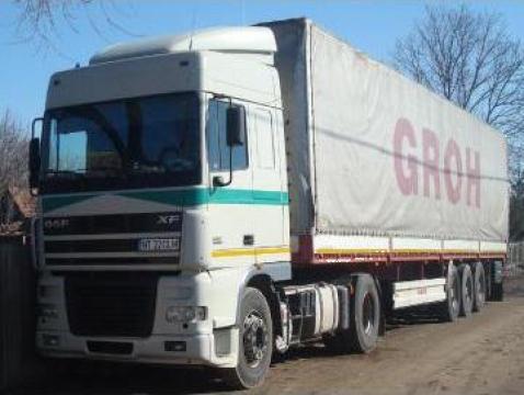 Cap tractor DAF XF 95, 2003 cu remorca