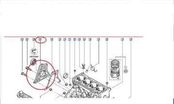 Capac distribuitie Dacia Solenza 6001545298
