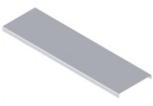 Capac pentru jgheab metalic 600x13x1mm Viking Strong / 3ml