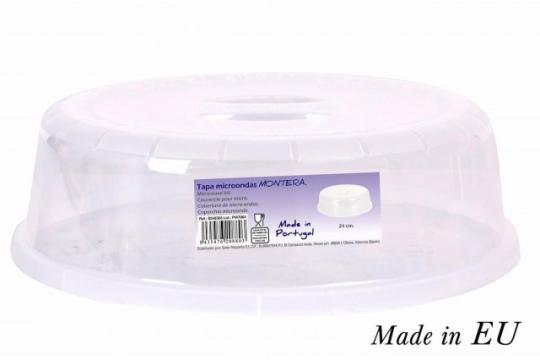 Capac plastic transparent, 24 cm