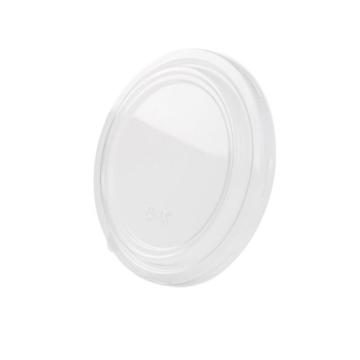 Capace din plastic pentru bol supa, albe, set 100 buc