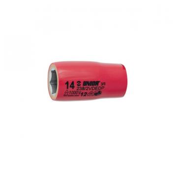 Capete chei tubulare 3/8" izolate la 1000 V, dimensiune 22