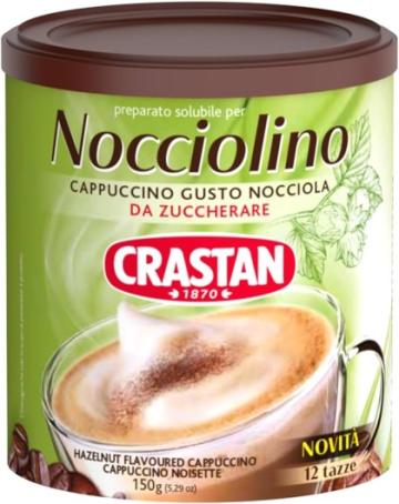 Cappuccino Crastan Nocciolino cu gust de alune fara gluten