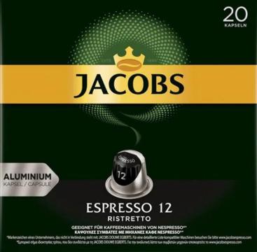 Capsule cafea Jacobs Espresso Ristretto Aluminium 20 capsule