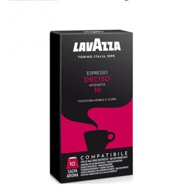 Capsule cafea Lavazza Espresso Deciso ,10 capsule 50 g