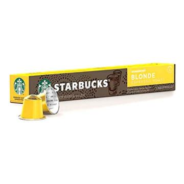 Capsule cafea Starbucks Blond Roast compatibile Nespresso 10