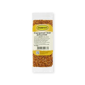 Caramel bar alune 50g