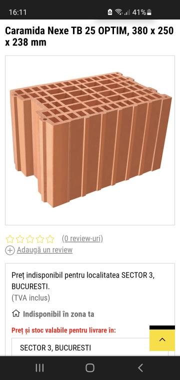 Caramida, bloc ceramic, tigla Serbia