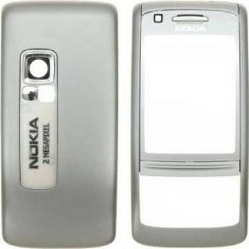Carcasa originala Nokia 6280 argintie
