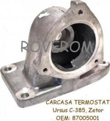 Carcasa termostat Zetor 8111-16245, Ursus C-385 (cu gaura)