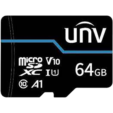 Card memorie 64GB, Blue Card - UNV TF-64G-T-L-IN