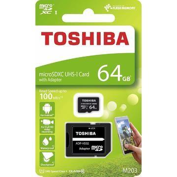 Card memorie Toshiba microSDHC 64GB Class 10 UHS I