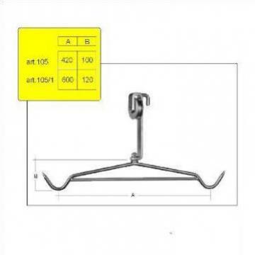 Carlig umeras inox pentru abatoare si carmangerii