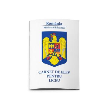Carnet de elev pentru liceu