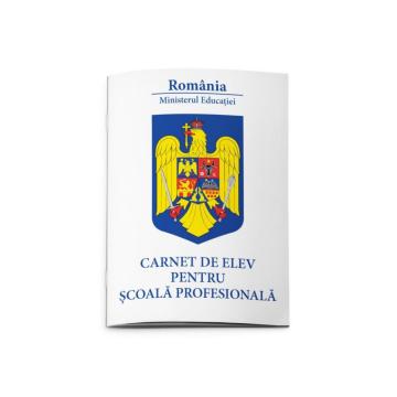 Carnet de elev pentru scoala profesionala