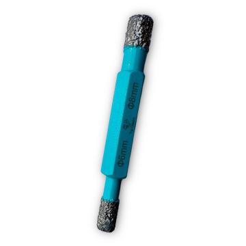 Carota dubla diamantata diametru 6/8 Top Ceramic 79377