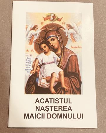 Carte, Acatistul Nasterea Maicii Domnului