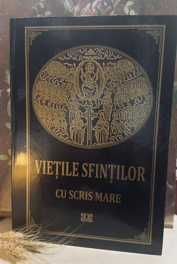 Carte, Vietile Sfintilor cu scris mare volumul 1