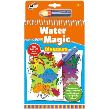 Carte de colorat Dinozauri Water Magic