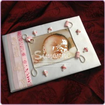 Carte de oaspeti botez fetita