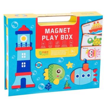 Carte magnetica animale marine, Montessori