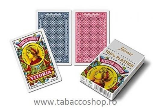 Carti de joc Fournier Naipe Heraclio 100% plastic casino